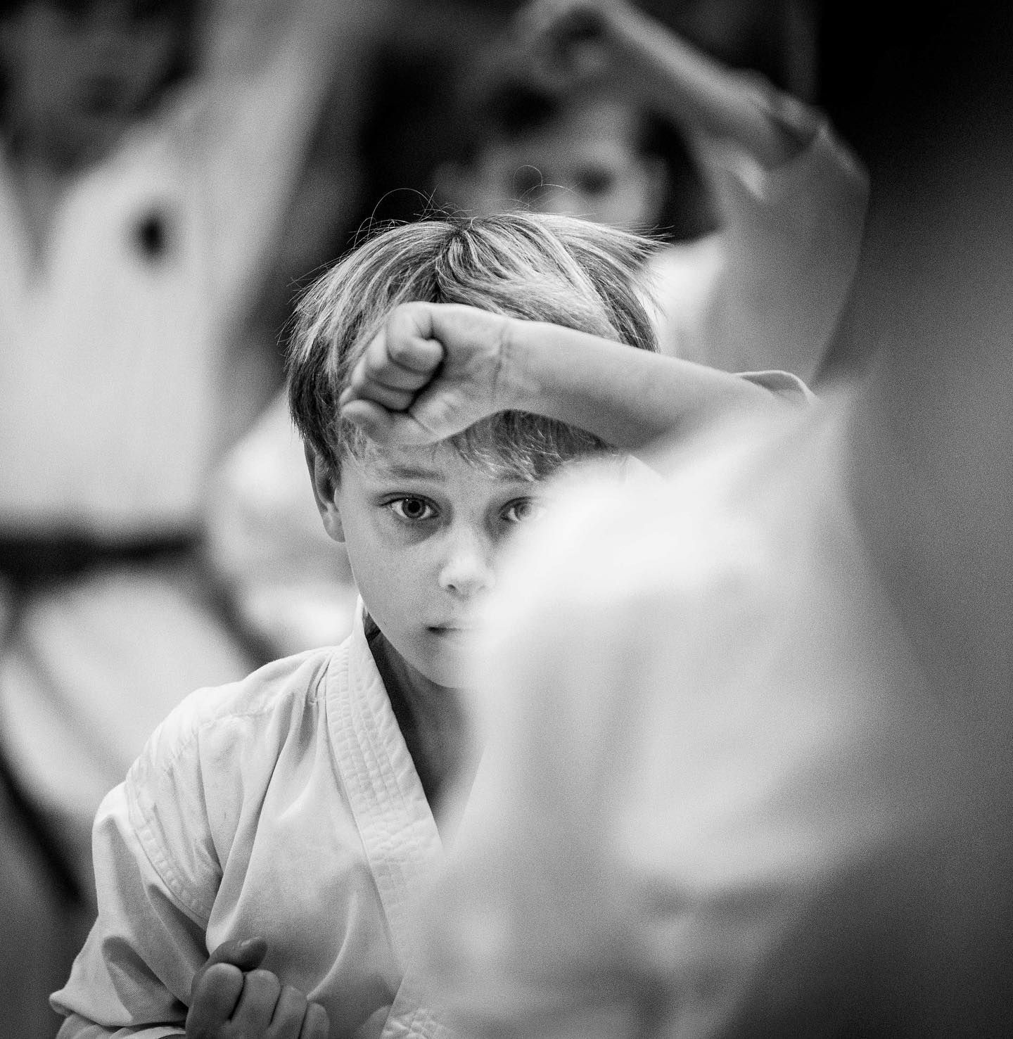 Vinter graduering børn. Rønde Goju Ryu karateklub Dec. 2020